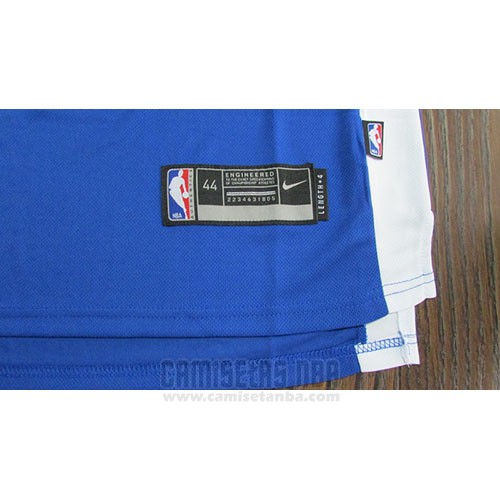 Camiseta Nino Golden State Warriors Stephen Curry #30 2017-18 Azul